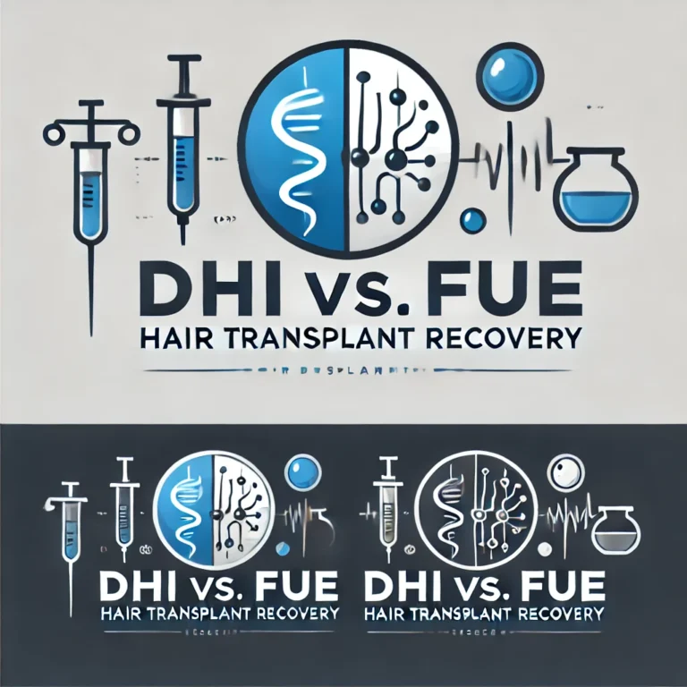 DHI vs. FUE Hair Transplant Recovery