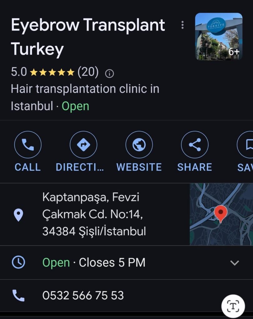 Eyebrow Transplant Process and Recovery