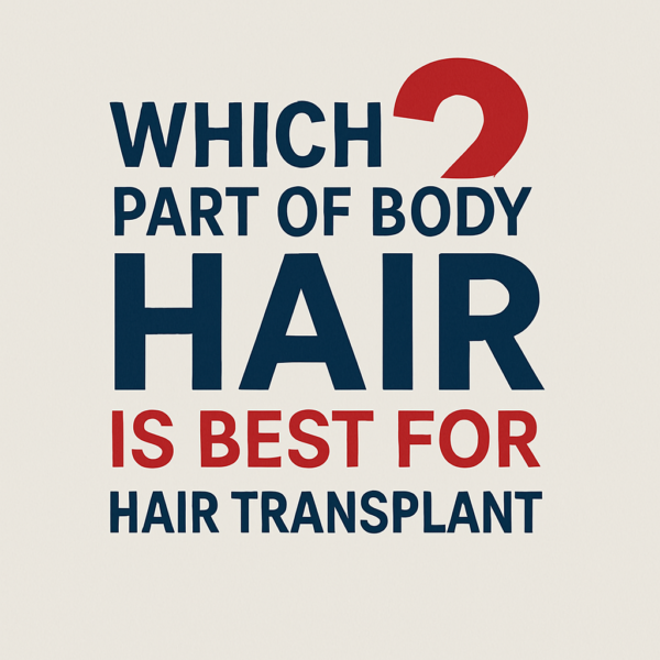 make a logo for Which Part of Body Hair is Best for Hair Transplant?