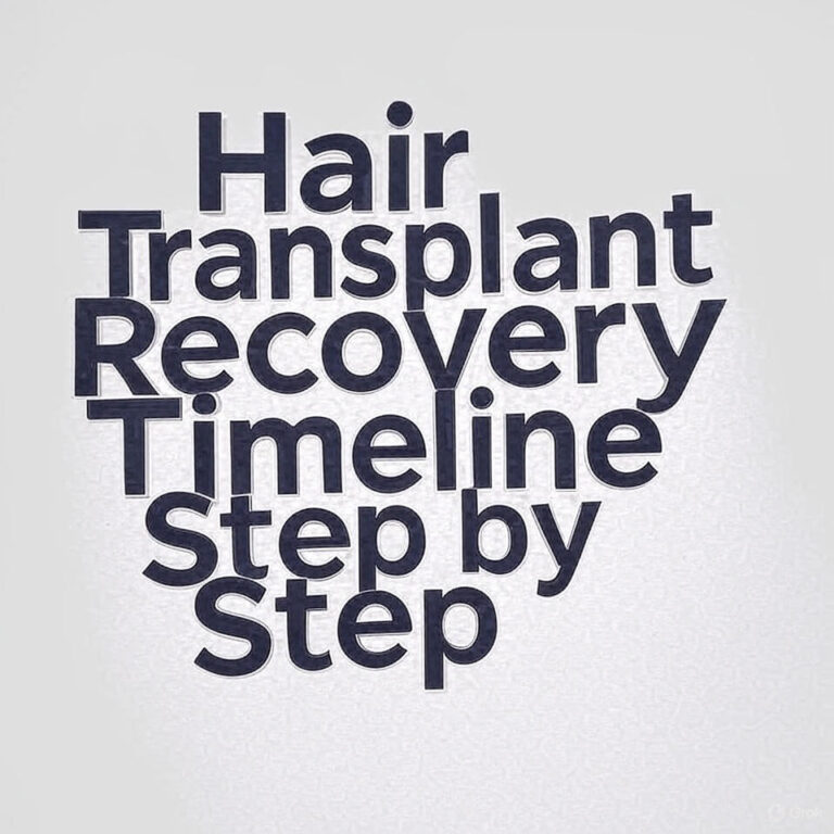 Haartransplantation Heilungsverlauf