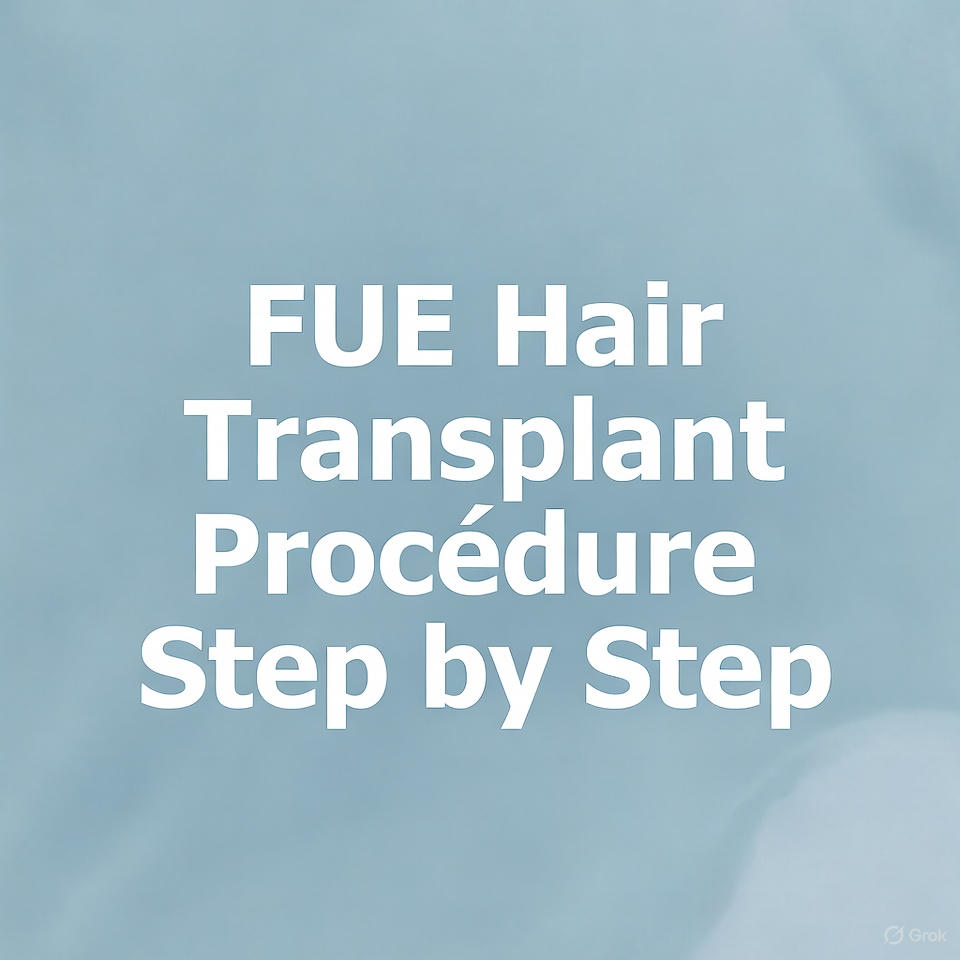 Полное руководство по процедуре FUE пересадки волос