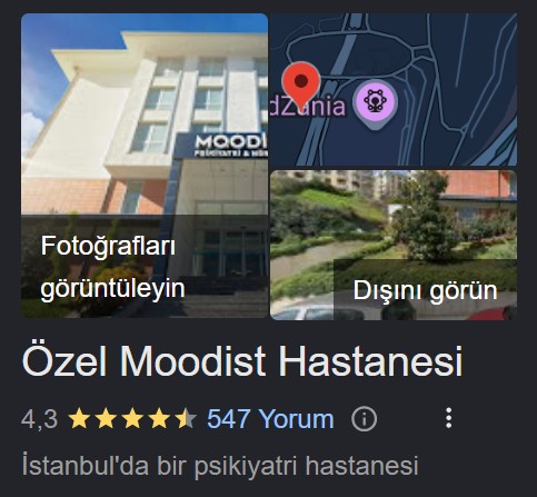 Moodist Hospital in Istanbul