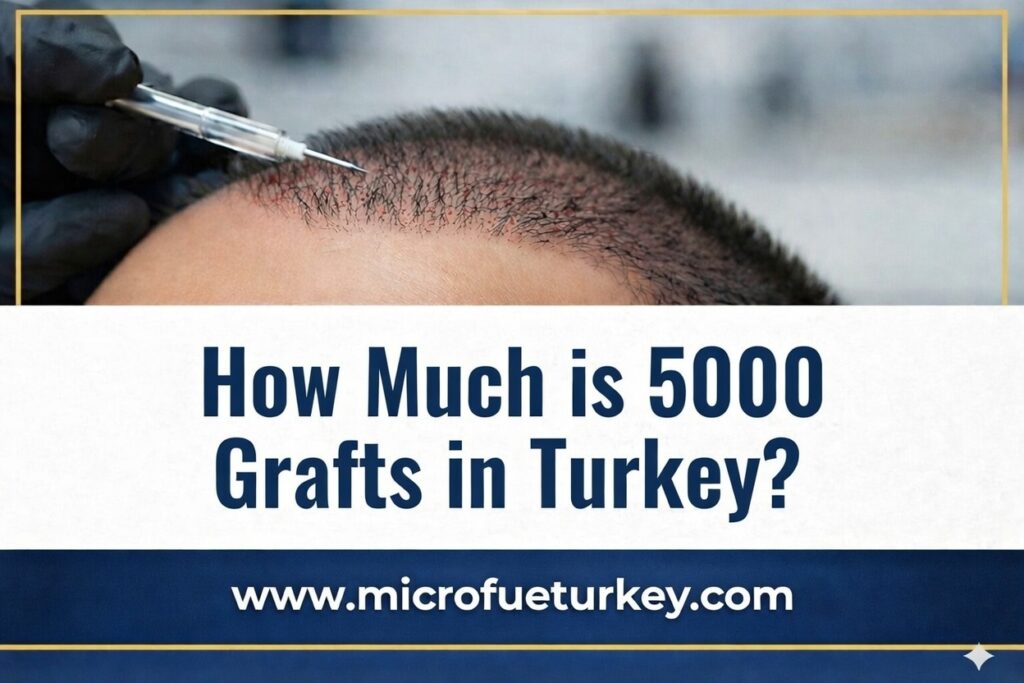 Ile kosztuje 5000 graftów w Turcji?